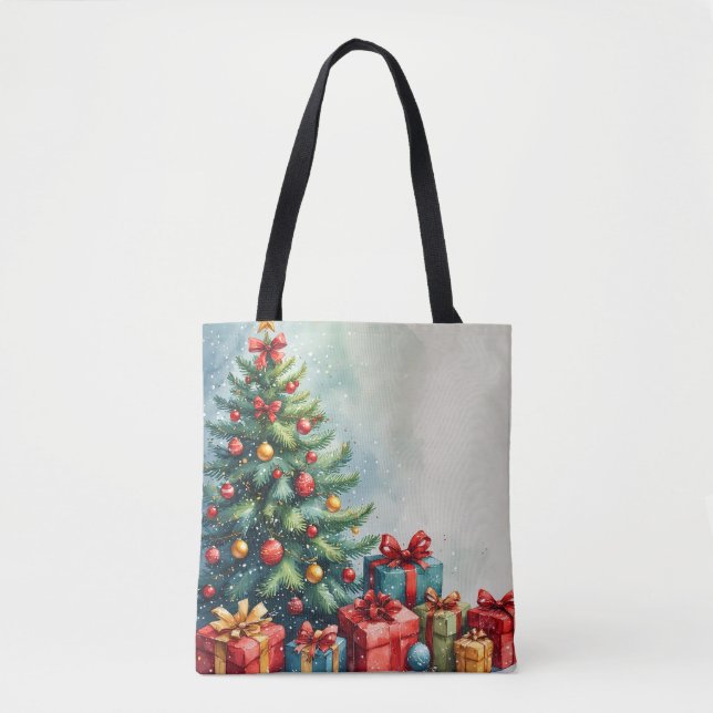 Weihnachtszauberbeutel Tasche (Vorderseite)