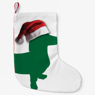 Weihnachtszeit-Dackel Kleiner Weihnachtsstrumpf