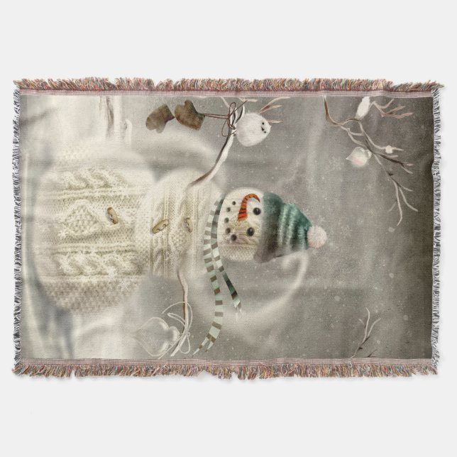 Weihnachtszeit Decke (Vorderseite)