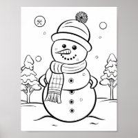 Weihnachtszeit-Farbplakat