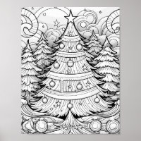 Weihnachtszeit-Farbplakat