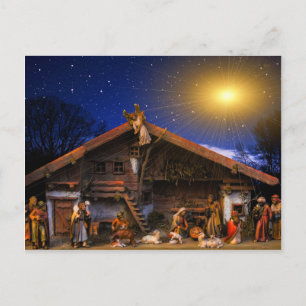Weihnachtszeit Feiertagspostkarte