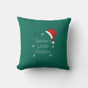 Weihnachtszeit, frohe Weihnachten, Santa Little Hi Kissen