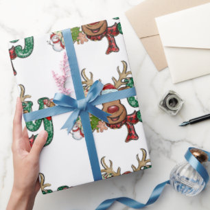Weihnachtszeit Geschenkpapier