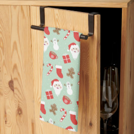 Weihnachtszeit geschirrtuch