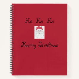 Weihnachtszeit "Ho Ho Ho" Weihnachten Notizbuch