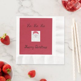 Weihnachtszeit "Ho Ho Ho" Weihnachten Serviette