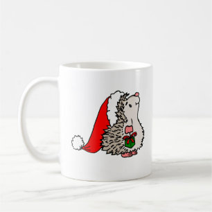 Weihnachtszeit-Igel Kaffeetasse