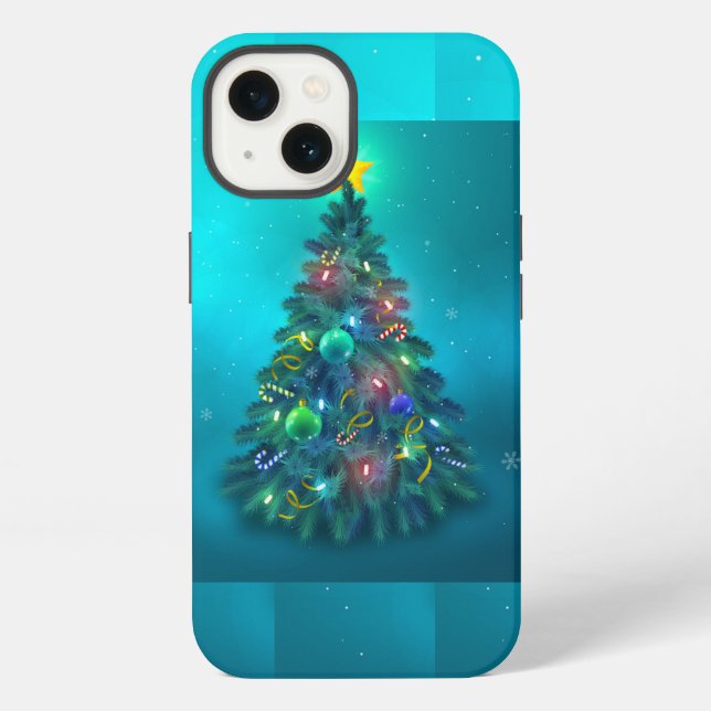 Weihnachtszeit iPhone Case Hülle (Rückseite)