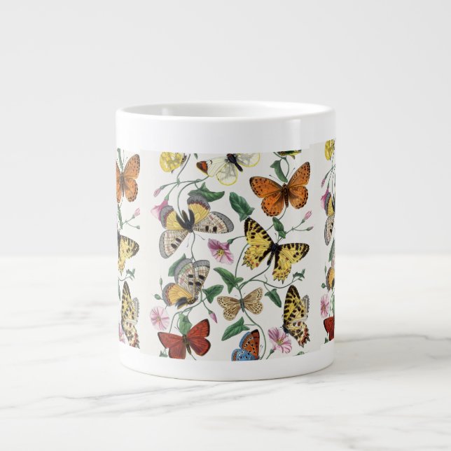 Weihnachtszeit Jumbo-Tasse (Vorderseite)