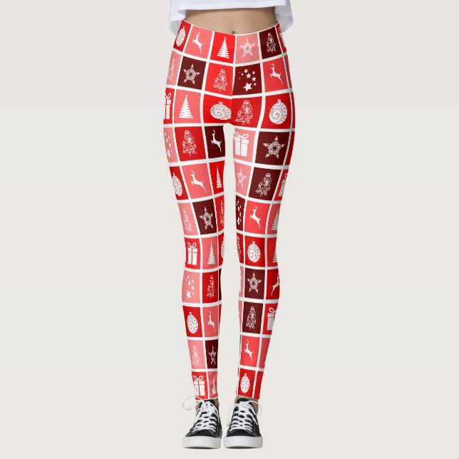 Weihnachtszeit Leggings (Vorderseite)