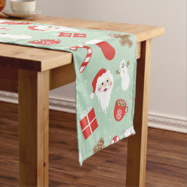 Weihnachtszeit mittelgroßer tischläufer