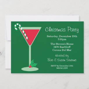 Weihnachtszeit-Party Einladung