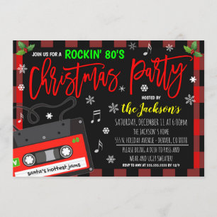 Weihnachtszeit-Party Einladung