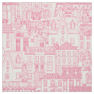 Weihnachtszeit Rosa Perle Stoff