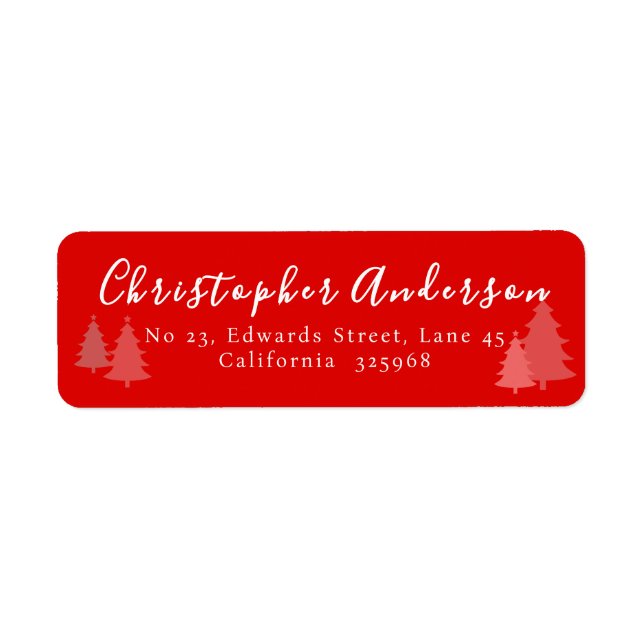 Weihnachtszeit Rot (Vorne)