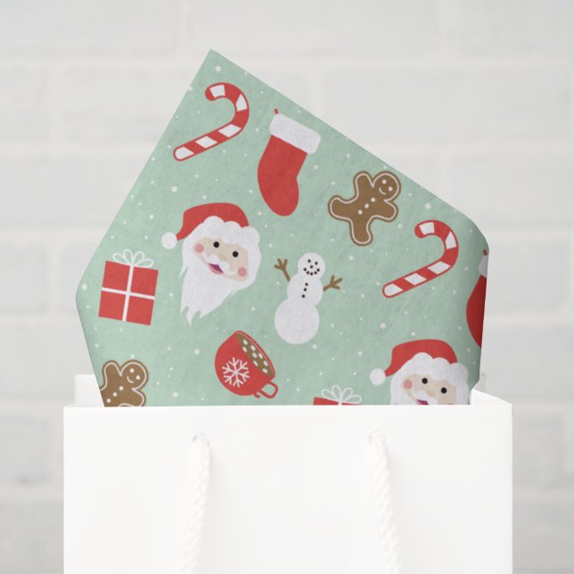 Weihnachtszeit   seidenpapier (Geschenktüte)