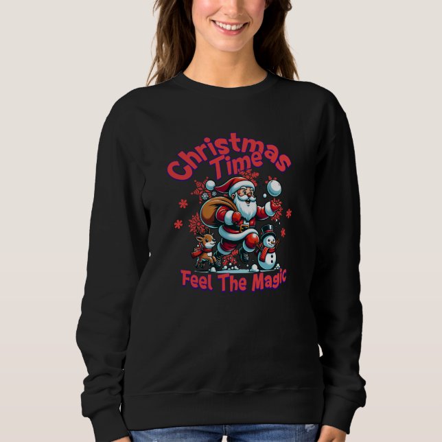 Weihnachtszeit Sweatshirt (Vorderseite)