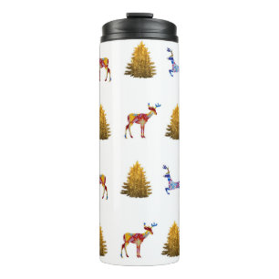 Weihnachtszeit Thermalwäscher Thermosbecher