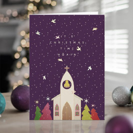 Weihnachtszeit Weihnachtskarte Feiertagskarte