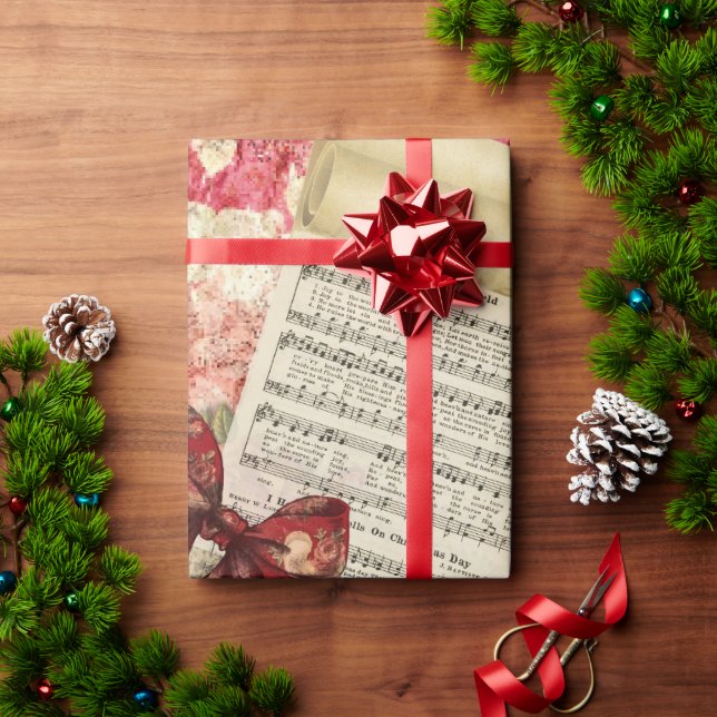 Weihnachtszeitung Geschenkpapier (Feiertagsgeschenk)
