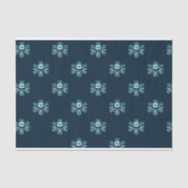 Weihnachtszettel für Skull und Snowflake Seidenpapier