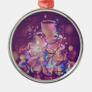 Weihnachtszettel Ornament Aus Metall