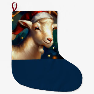 Weihnachtsziege 1 großer weihnachtsstrumpf