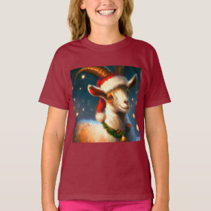 Weihnachtsziege 2 T-Shirt