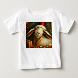 Weihnachtsziege 3 baby t-shirt