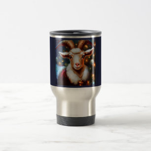 Weihnachtsziege 4 reisebecher