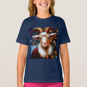 Weihnachtsziege 4 T-Shirt