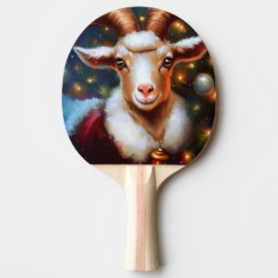 Weihnachtsziege (4) tischtennis schläger