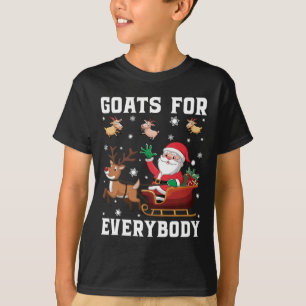 Weihnachtsziege Funny Goat für alle T-Shirt