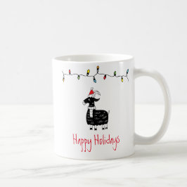 Weihnachtsziege Kaffeetasse