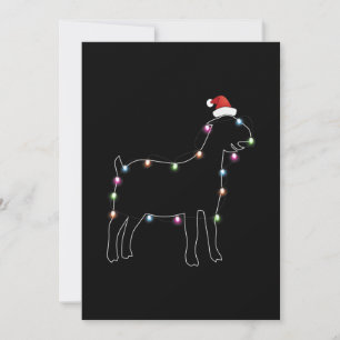 Weihnachtsziege Weihnachten Farb-LED-Licht Xmas Zi