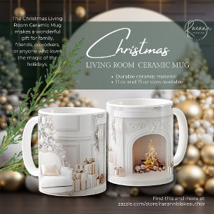 Weihnachtszimmer Keramikbecher Kaffeetasse