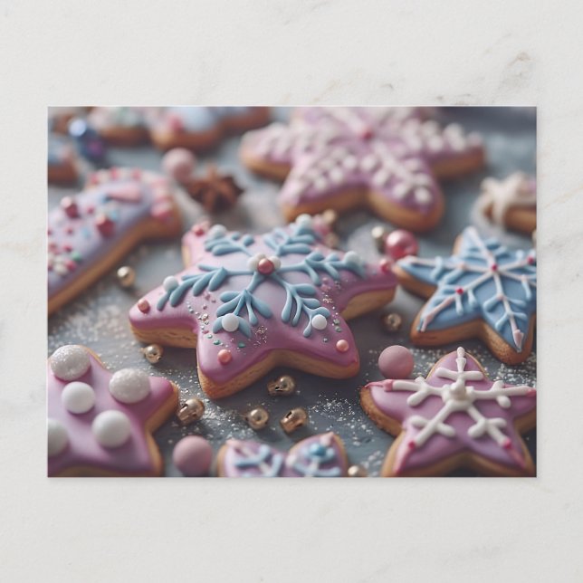 Weihnachtszucker Postkarte (Vorderseite)