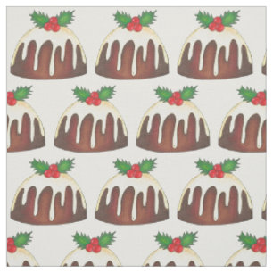 Weihnachtszucker Pudding Holiday Dessert Stoff