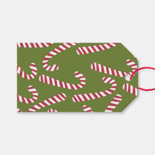 Weihnachtszuckerstange-Geschenk-Umbau Geschenkanhänger