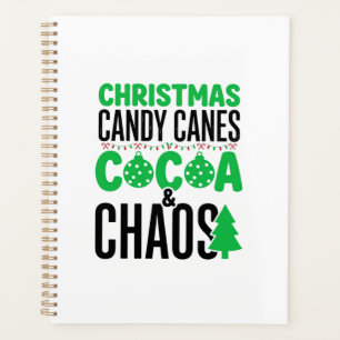 Weihnachtszuckerstangen Kakao Chaos Design Planer