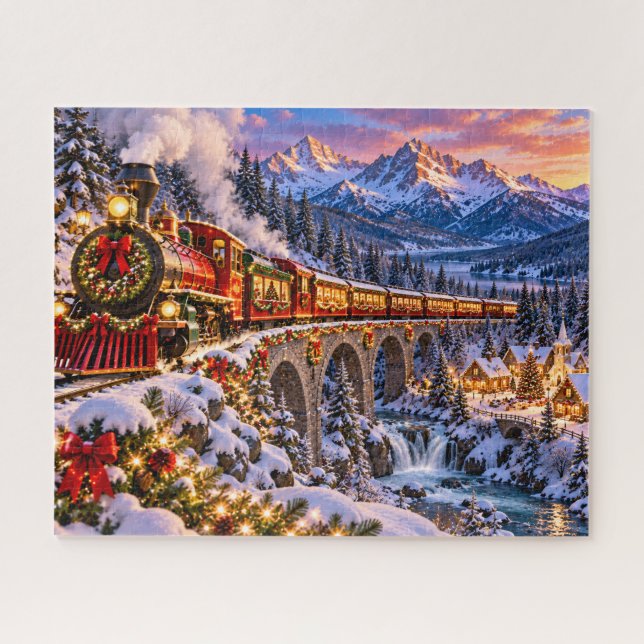 Weihnachtszug-Abenteuer (Horizontal)
