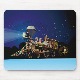 Weihnachtszug Mousepad