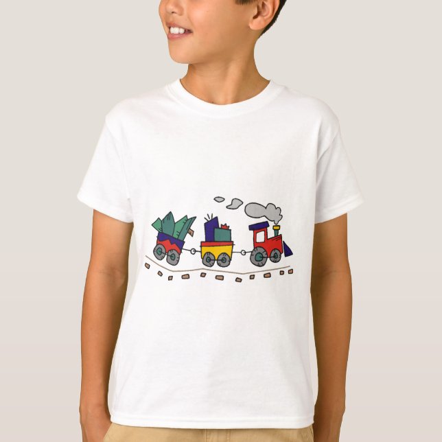 Weihnachtszug T-Shirt (Vorderseite)