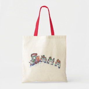 Weihnachtszug-Tasche Tragetasche