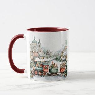 Weihnachtszug Tasse