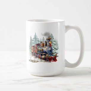 Weihnachtszug-Tasse Kaffeetasse