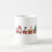 Weihnachtszug-Tasse