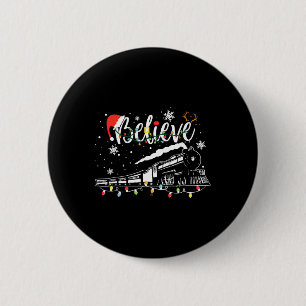 Weihnachtszug Weihnachten Glauben Polar Express Xm Button