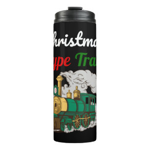 Weihnachtszug - Weihnachts-Hype-Zug Thermosbecher